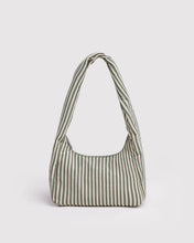 Load image into Gallery viewer, Baggu Small Nylon Meringue Bag- Sage Stripe
