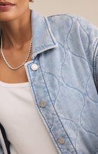 Load image into Gallery viewer, Boulder Knit Denim Jacket
