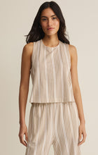 Load image into Gallery viewer, Sloane Knit Striped Top- Cloud
