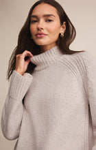 Load image into Gallery viewer, Emerge Funnel Neck Sweater- Turtle Dove
