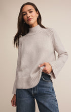Load image into Gallery viewer, Emerge Funnel Neck Sweater- Turtle Dove
