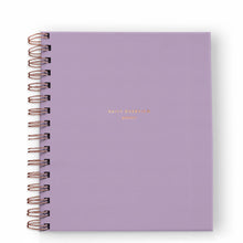 Load image into Gallery viewer, Daily Overview Planner - Undated - Lavender
