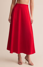 Load image into Gallery viewer, Northpointe Midi Skirt Festive Red
