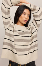 Load image into Gallery viewer, Cirrus Stripe Sweater - Chalk
