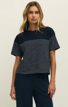 Load image into Gallery viewer, Harbor Striped Shirt- Eclipse
