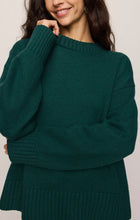Load image into Gallery viewer, Cloud Spun Crew Neck Sweater - Velvet Green
