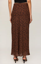 Load image into Gallery viewer, Europa Leopard Skirt - Burnt Umber
