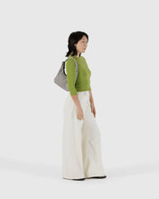 Load image into Gallery viewer, Baggu Mini Nylon Shoulder Bag- Black &amp; White Gingham
