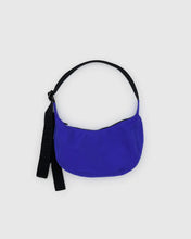 Load image into Gallery viewer, Baggu Small Nylon Crescent Bag- Lapis
