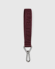 Load image into Gallery viewer, Baggu Logo Keychain- Mahogany
