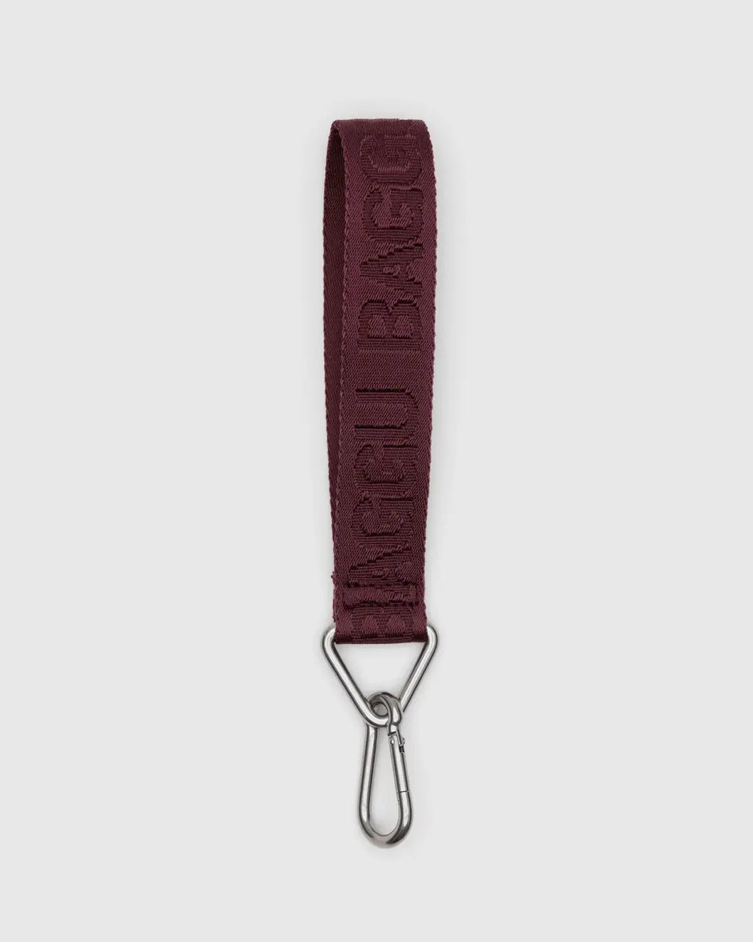 Baggu Logo Keychain- Mahogany