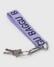 Load image into Gallery viewer, Baggu Logo Keychain- Dusty Lilac
