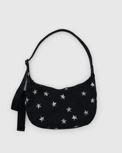 Load image into Gallery viewer, Baggu Medium Nylon Crescent Bag- Stars
