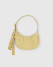 Load image into Gallery viewer, Baggu Small Nylon Crescent Bag- Butter
