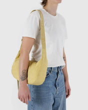 Load image into Gallery viewer, Baggu Medium Nylon Crescent Bag- Butter
