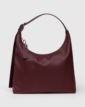 Load image into Gallery viewer, Baggu Recycled Leather Shoulder Bag- Mahogany
