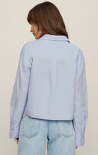 Load image into Gallery viewer, Favorite Button Up Top Hamptons Blue
