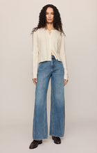 Load image into Gallery viewer, Medina Pointelle Cardigan - Cloud
