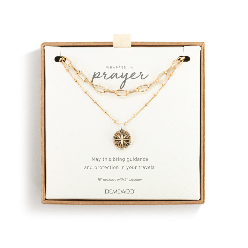 Protect & Guide Necklace - Gold