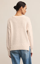 Load image into Gallery viewer, Beck Textured Sweater - Crystal
