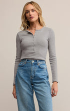 Load image into Gallery viewer, Stella Henley - Classic Heather Grey
