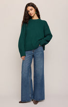 Load image into Gallery viewer, Cloud Spun Crew Neck Sweater - Velvet Green
