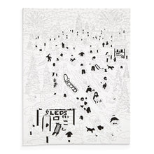 Load image into Gallery viewer, Micheal Storrings Snow Day Paint By Number Kit
