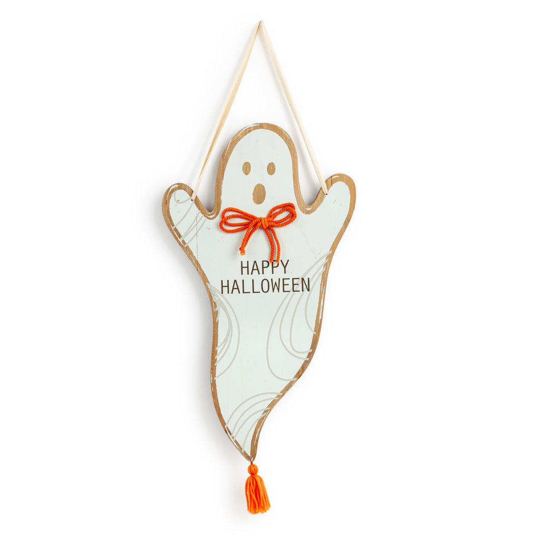 Happy Halloween Ghost Fall Door Hanger