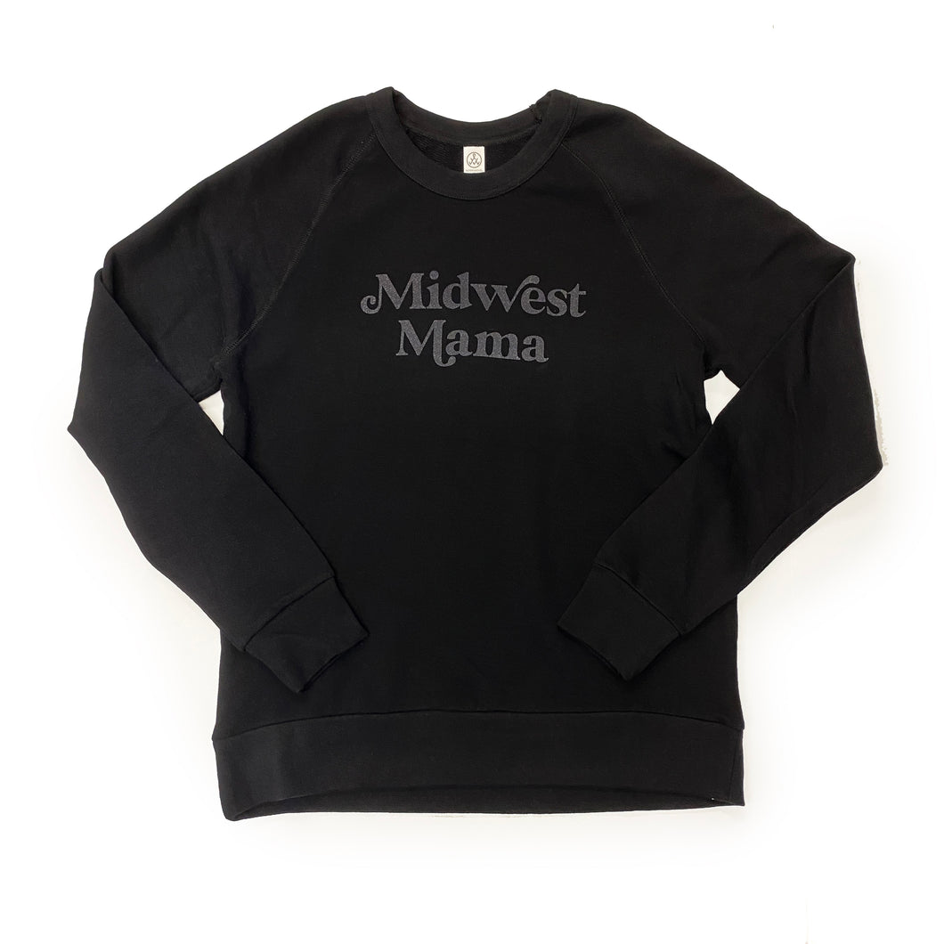 Midwest Mama Sweatshirt - Black