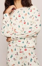 Load image into Gallery viewer, Pawfect Long Sleeve Lounge Top
