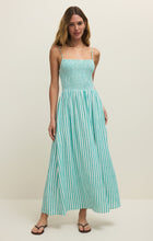 Load image into Gallery viewer, Bayside Striped Midi Dress La Palma
