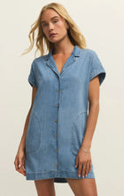 Load image into Gallery viewer, Napa Denim Mini Dress Shoreline
