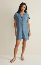 Load image into Gallery viewer, Napa Denim Mini Dress Shoreline

