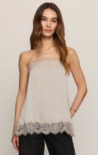 Load image into Gallery viewer, Roselle Lace Cami- Frosted Pearl
