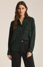 Load image into Gallery viewer, River Plaid Button Up- Cyprus Green
