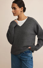 Load image into Gallery viewer, Eloise Sweater Charcoal Heather
