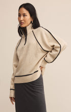 Load image into Gallery viewer, Alps Half Zip Sweater - Light Oatmeal
