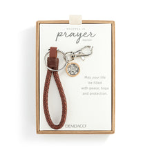 Load image into Gallery viewer, Wrapped in Prayer Key Chain - Silver
