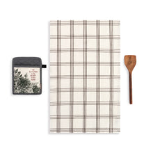 Load image into Gallery viewer, Floral Hot Pad &amp; Towel with Spatula Set
