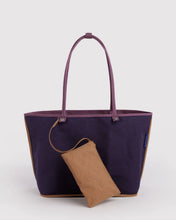 Load image into Gallery viewer, Large Nylon Reversible Tote- Wild Plum Mix
