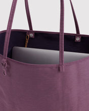 Load image into Gallery viewer, Large Nylon Reversible Tote- Wild Plum Mix
