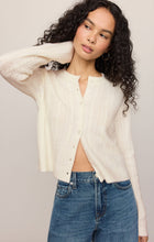 Load image into Gallery viewer, Medina Pointelle Cardigan - Cloud
