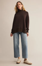 Load image into Gallery viewer, Sable Rib Sweatshirt- Chocolate Cherry
