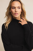 Load image into Gallery viewer, Sable Rib Sweatshirt- Black
