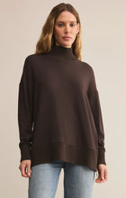 Load image into Gallery viewer, Sable Rib Sweatshirt- Chocolate Cherry

