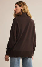 Load image into Gallery viewer, Sable Rib Sweatshirt- Chocolate Cherry
