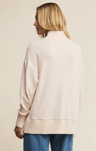 Load image into Gallery viewer, Sable Rib Sweatshirt- Warm White
