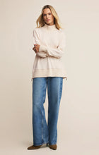 Load image into Gallery viewer, Sable Rib Sweatshirt- Warm White

