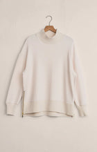 Load image into Gallery viewer, Sable Rib Sweatshirt- Warm White
