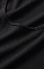 Load image into Gallery viewer, Vale Scalloped Tank- Black
